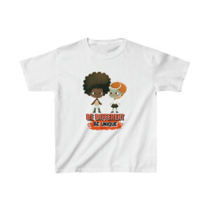 Be Different Be Unique Love Who You Are Kids Heavy Cotton T-Shirt
