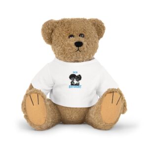 OK2B Different, Promoting Critical Thinking and Curiosity Plush Toy with T-Shirt