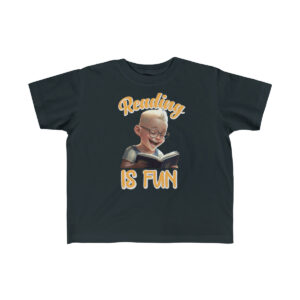 Reading Is Fun, Facing Our Fears and Overcoming Obstacles Kid's Tee