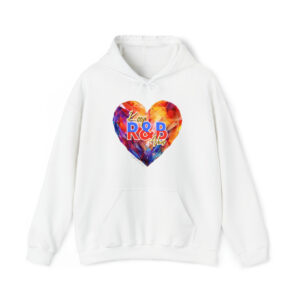 Keep R&B Alive Heart Hoodie by Mykah Montgomery