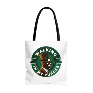 Walking In My Purpose Stylish Tote Bag for Everyday Use